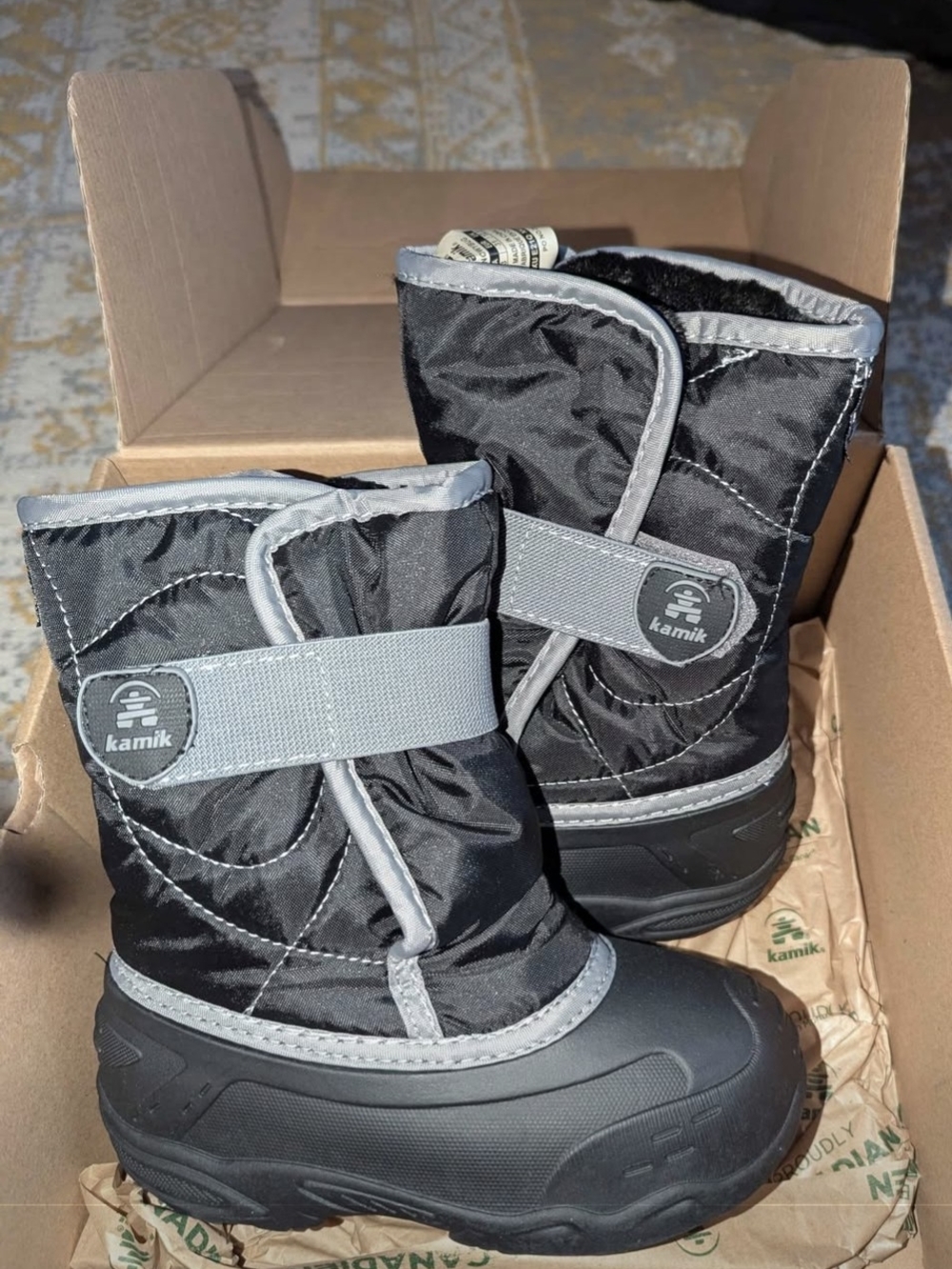 Kamik Snowbug Kids Winter Boots Size 13
